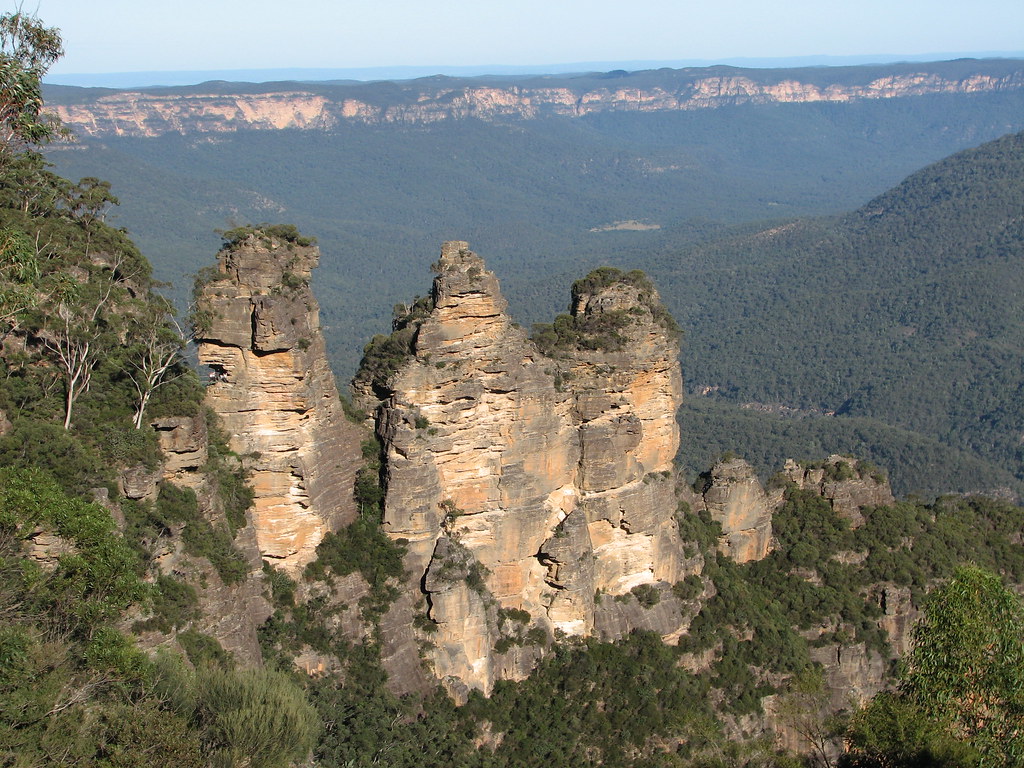 The Three Sisters in the Blue Mountains, New South Wales